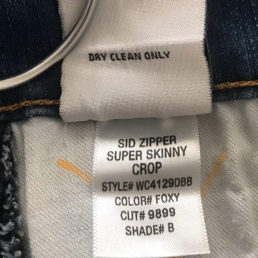 Hudson Sid super skinny crop jeans 24 - Picture 13 of 14